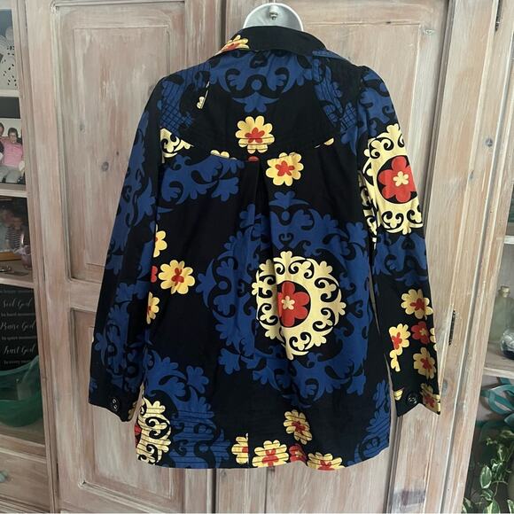 Bica Cheia Anthropologie Flower Jacket Women’s 4 - Picture 4 of 9